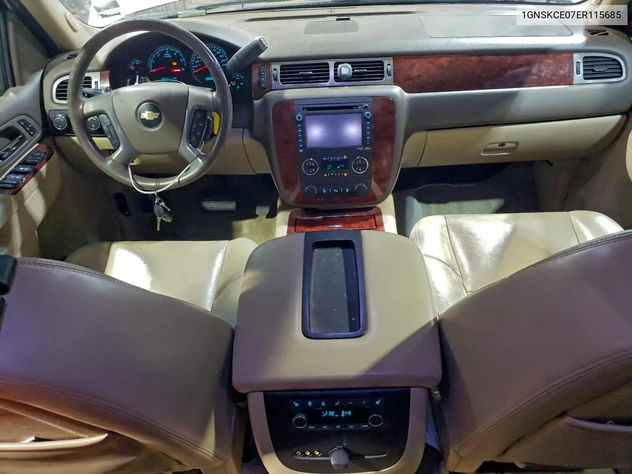 1GNSKCE07ER115685 2014 Chevrolet Tahoe K1500 Ltz