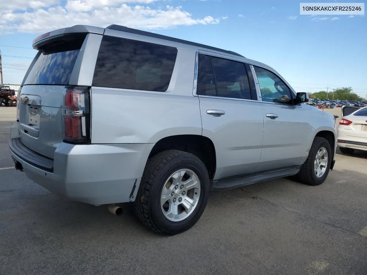 2015 Chevrolet Tahoe K1500 Ls VIN: 1GNSKAKCXFR225246 Lot: 54601104