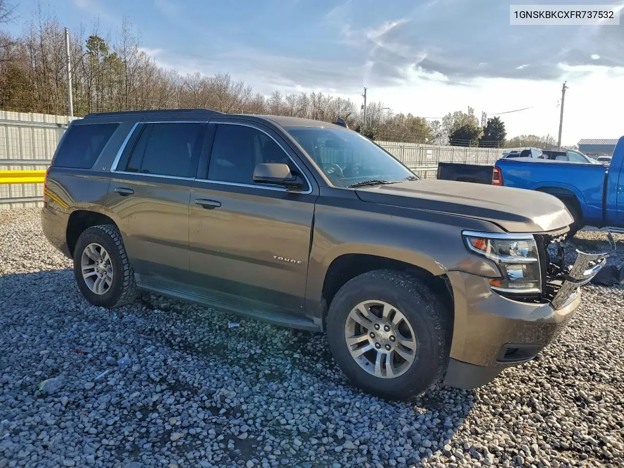 1GNSKBKCXFR737532 2015 Chevrolet Tahoe K1500 Lt