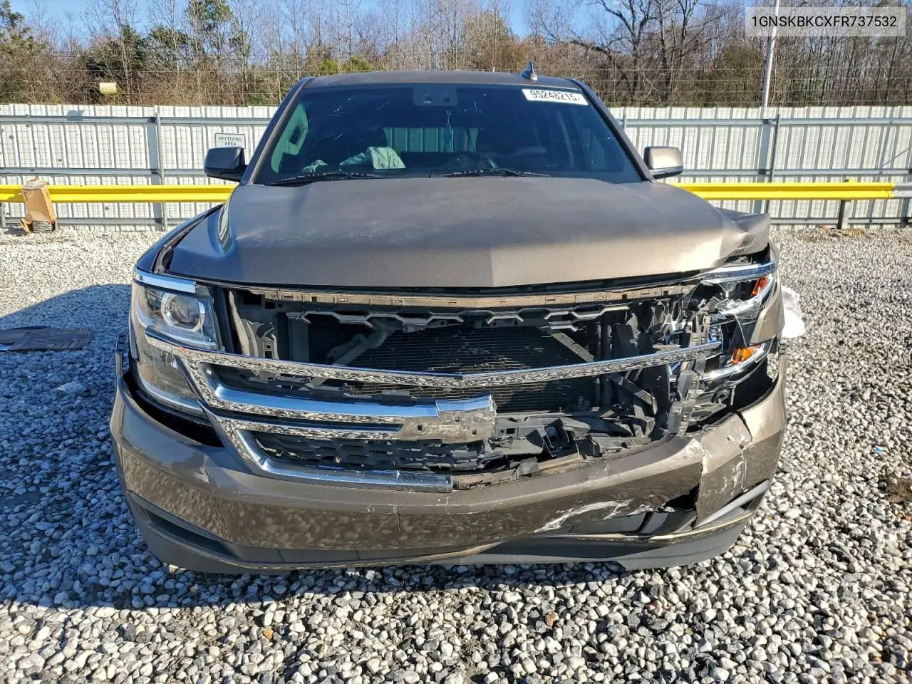 1GNSKBKCXFR737532 2015 Chevrolet Tahoe K1500 Lt