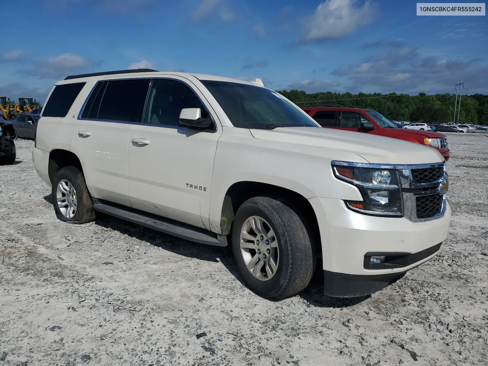 2015 Chevrolet Tahoe C1500 Lt VIN: 1GNSCBKC4FR555242 Lot: 57606024