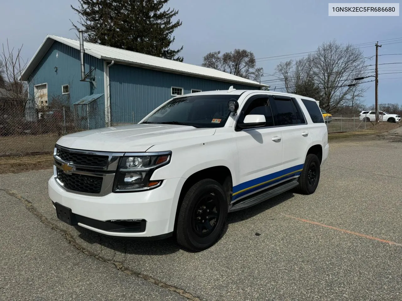 2015 Chevrolet Tahoe Police VIN: 1GNSK2EC5FR686680 Lot: 57690524