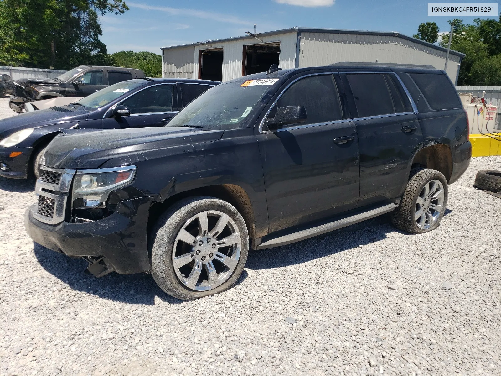 2015 Chevrolet Tahoe K1500 Lt VIN: 1GNSKBKC4FR518291 Lot: 57943914