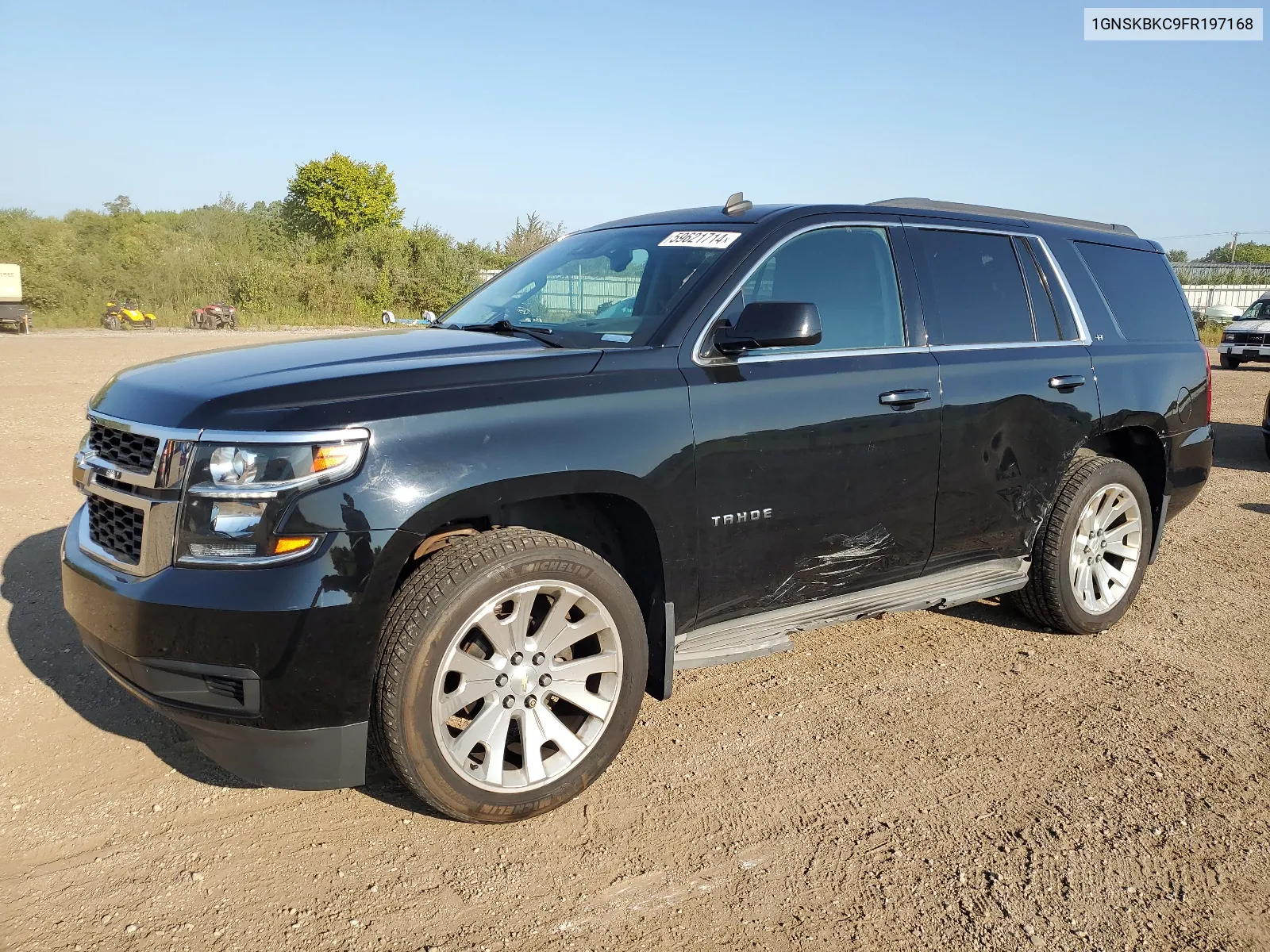 2015 Chevrolet Tahoe K1500 Lt VIN: 1GNSKBKC9FR197168 Lot: 59621714