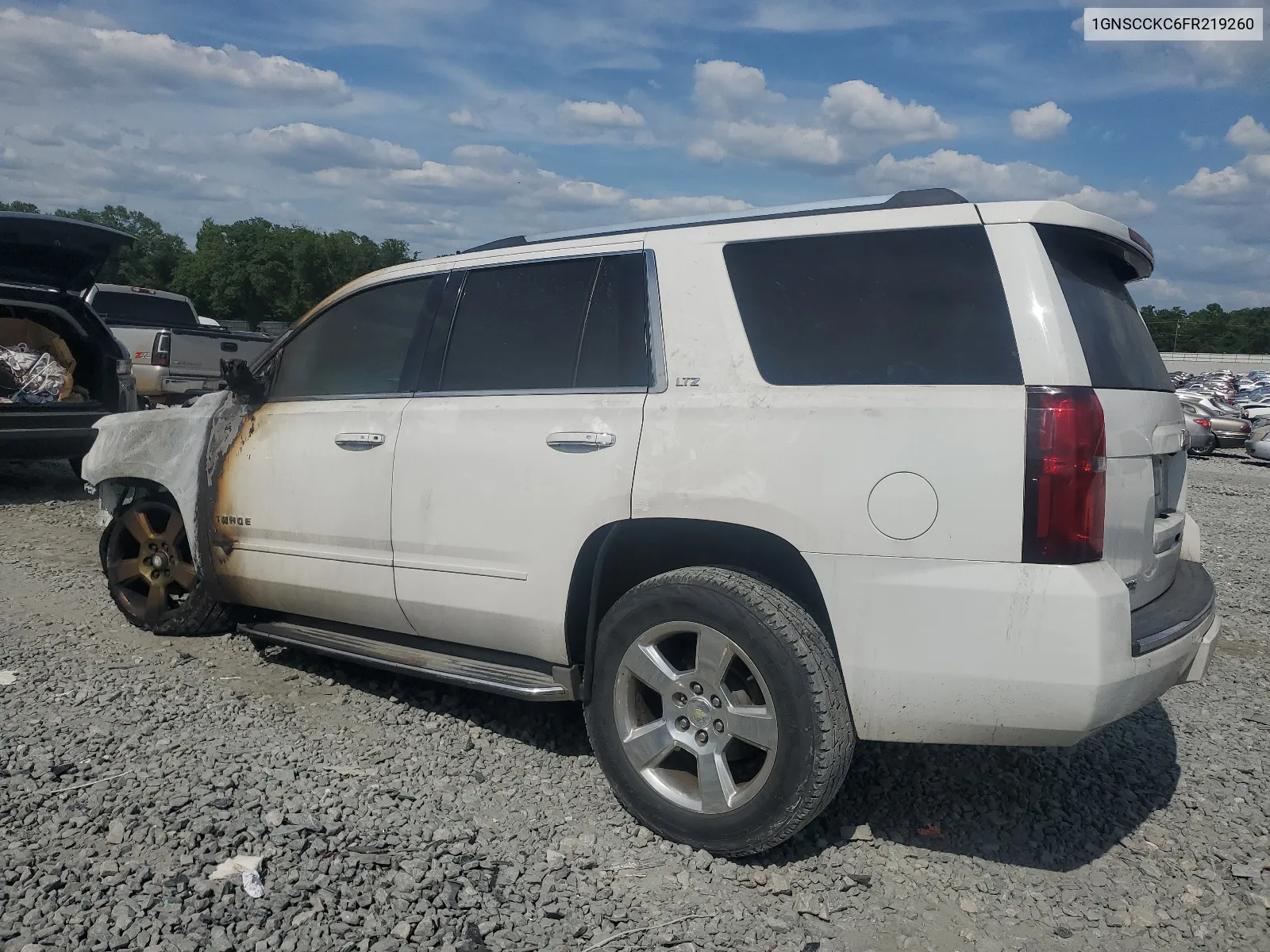 2015 Chevrolet Tahoe C1500 Ltz VIN: 1GNSCCKC6FR219260 Lot: 59675164