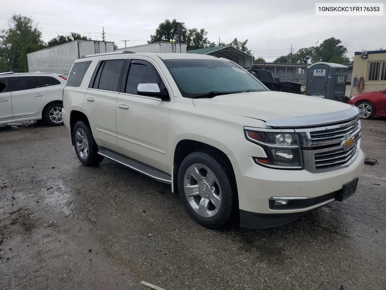 2015 Chevrolet Tahoe K1500 Ltz VIN: 1GNSKCKC1FR176353 Lot: 60789674