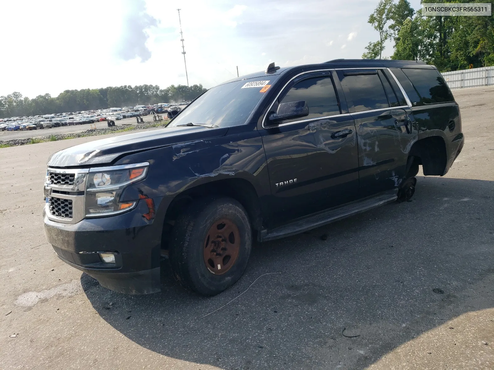 2015 Chevrolet Tahoe C1500 Lt VIN: 1GNSCBKC3FR565311 Lot: 60925894