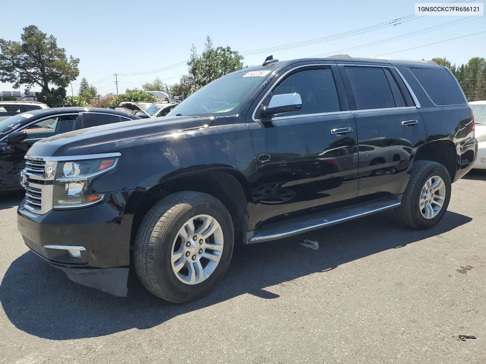 2015 Chevrolet Tahoe C1500 Ltz VIN: 1GNSCCKC7FR656121 Lot: 61932264