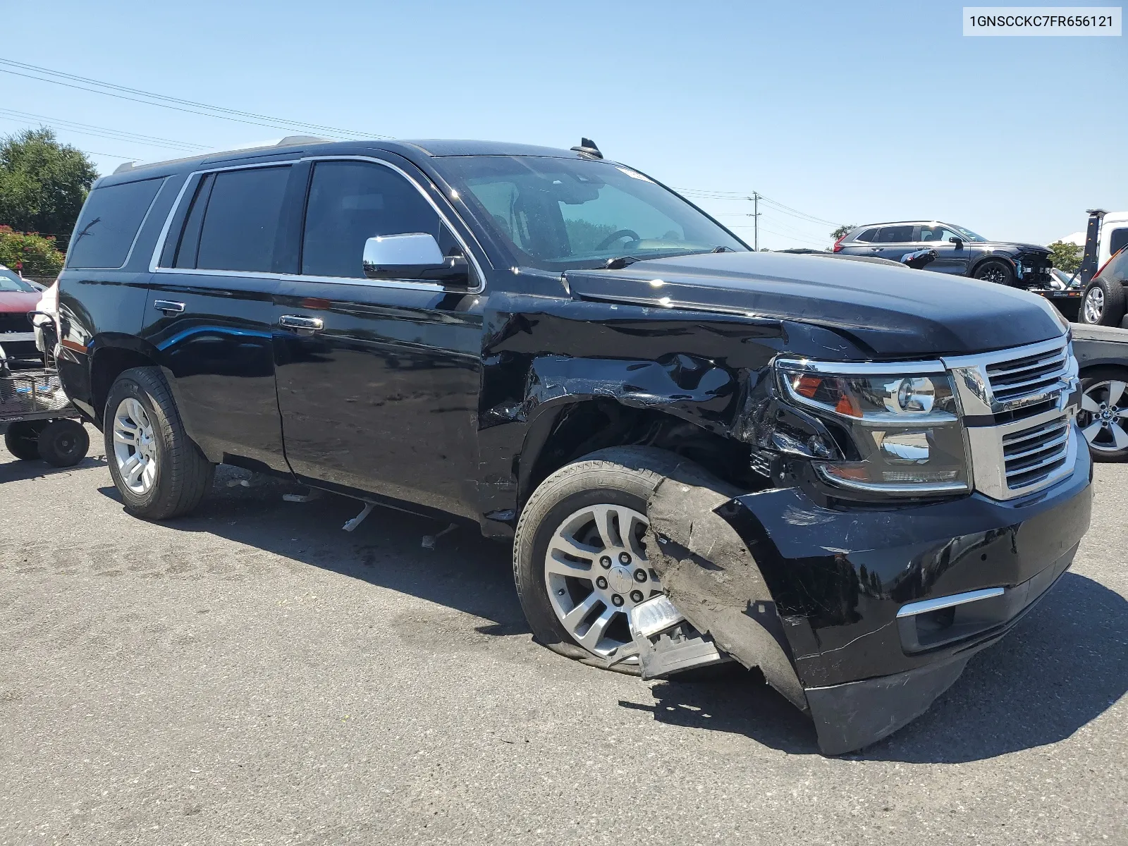 2015 Chevrolet Tahoe C1500 Ltz VIN: 1GNSCCKC7FR656121 Lot: 61932264