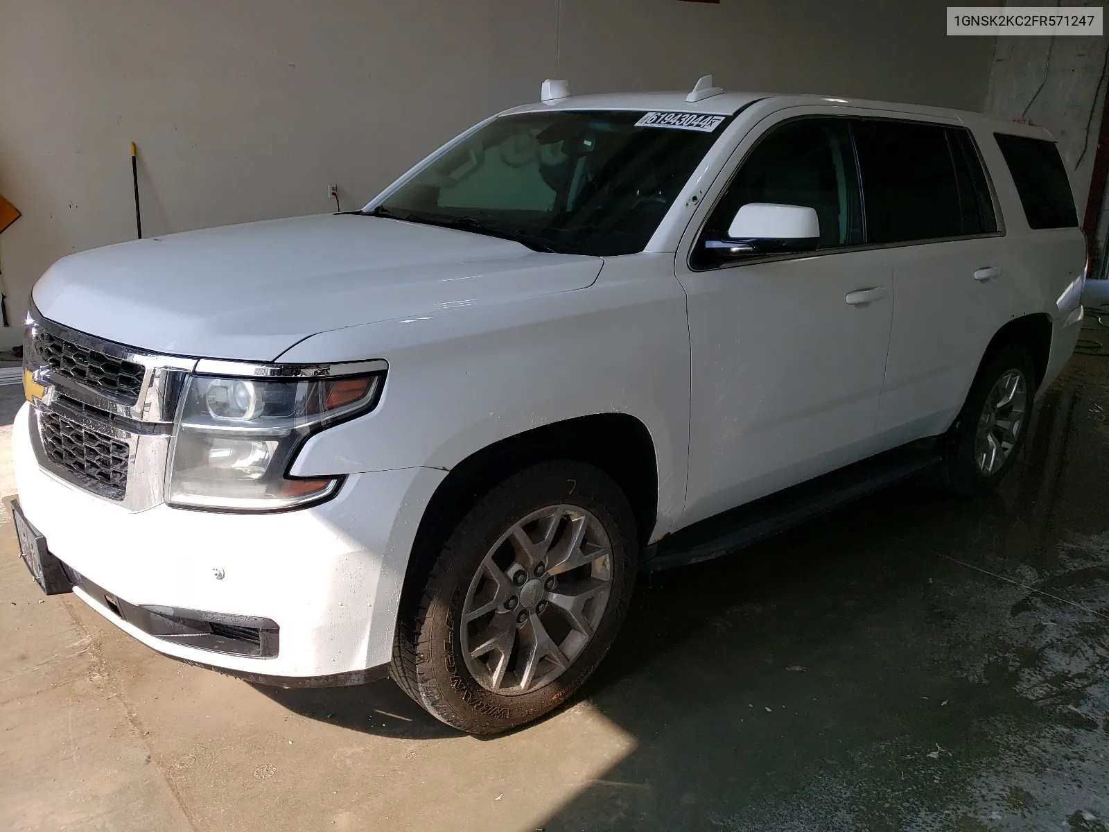 2015 Chevrolet Tahoe Police VIN: 1GNSK2KC2FR571247 Lot: 61943044