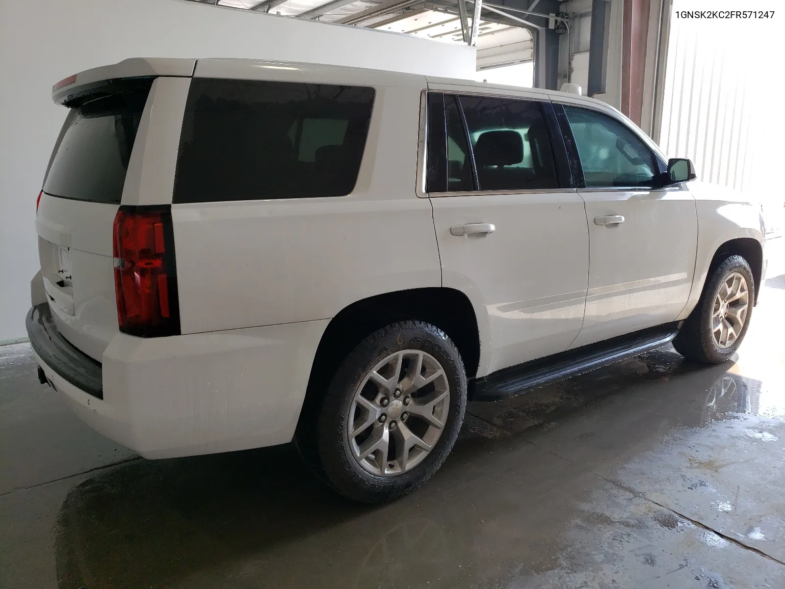 2015 Chevrolet Tahoe Police VIN: 1GNSK2KC2FR571247 Lot: 61943044