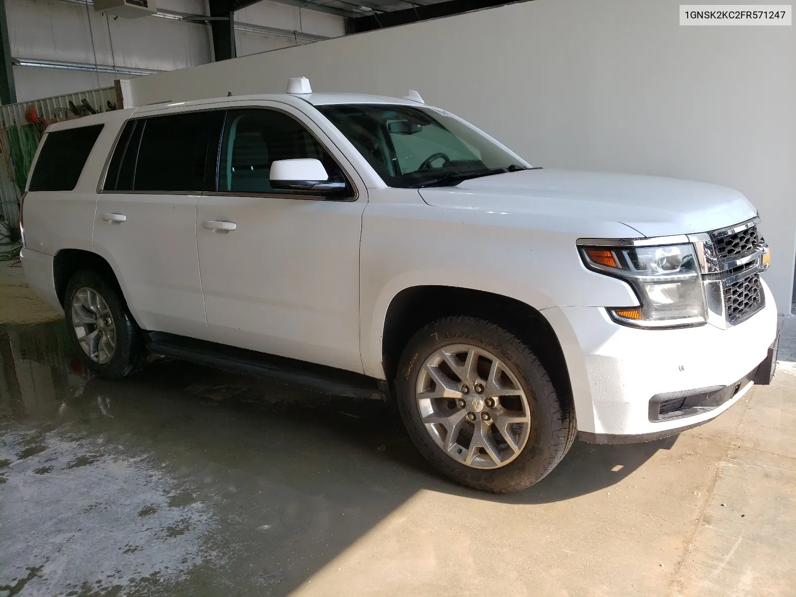 2015 Chevrolet Tahoe Police VIN: 1GNSK2KC2FR571247 Lot: 61943044