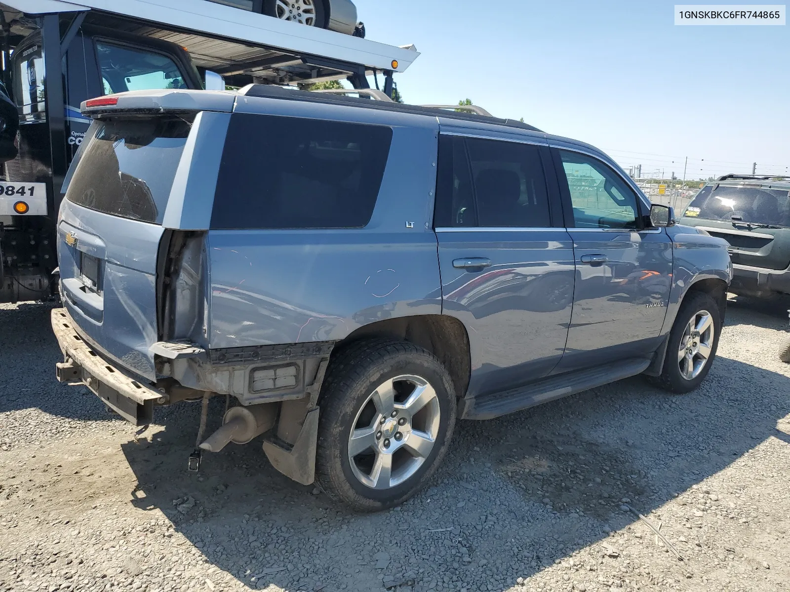 2015 Chevrolet Tahoe K1500 Lt VIN: 1GNSKBKC6FR744865 Lot: 62084064