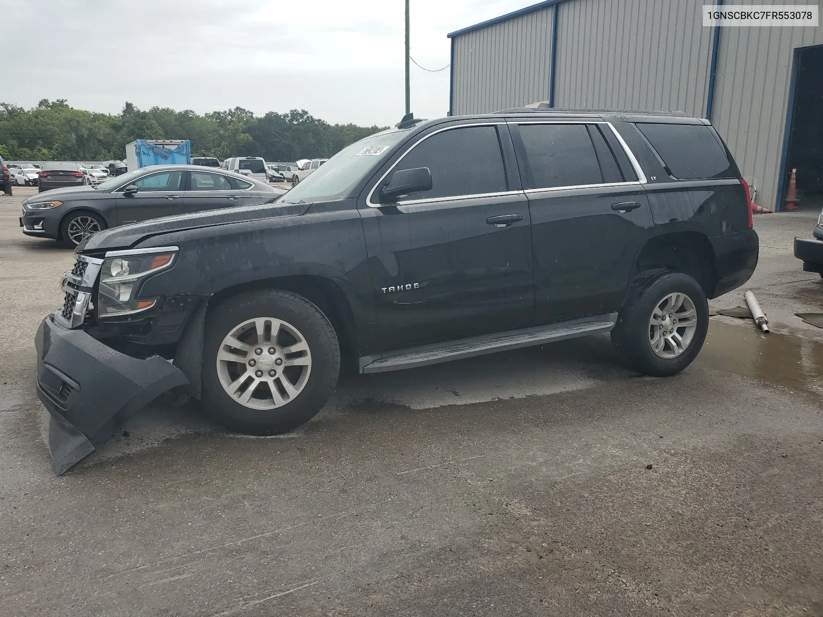 2015 Chevrolet Tahoe C1500 Lt VIN: 1GNSCBKC7FR553078 Lot: 62124074