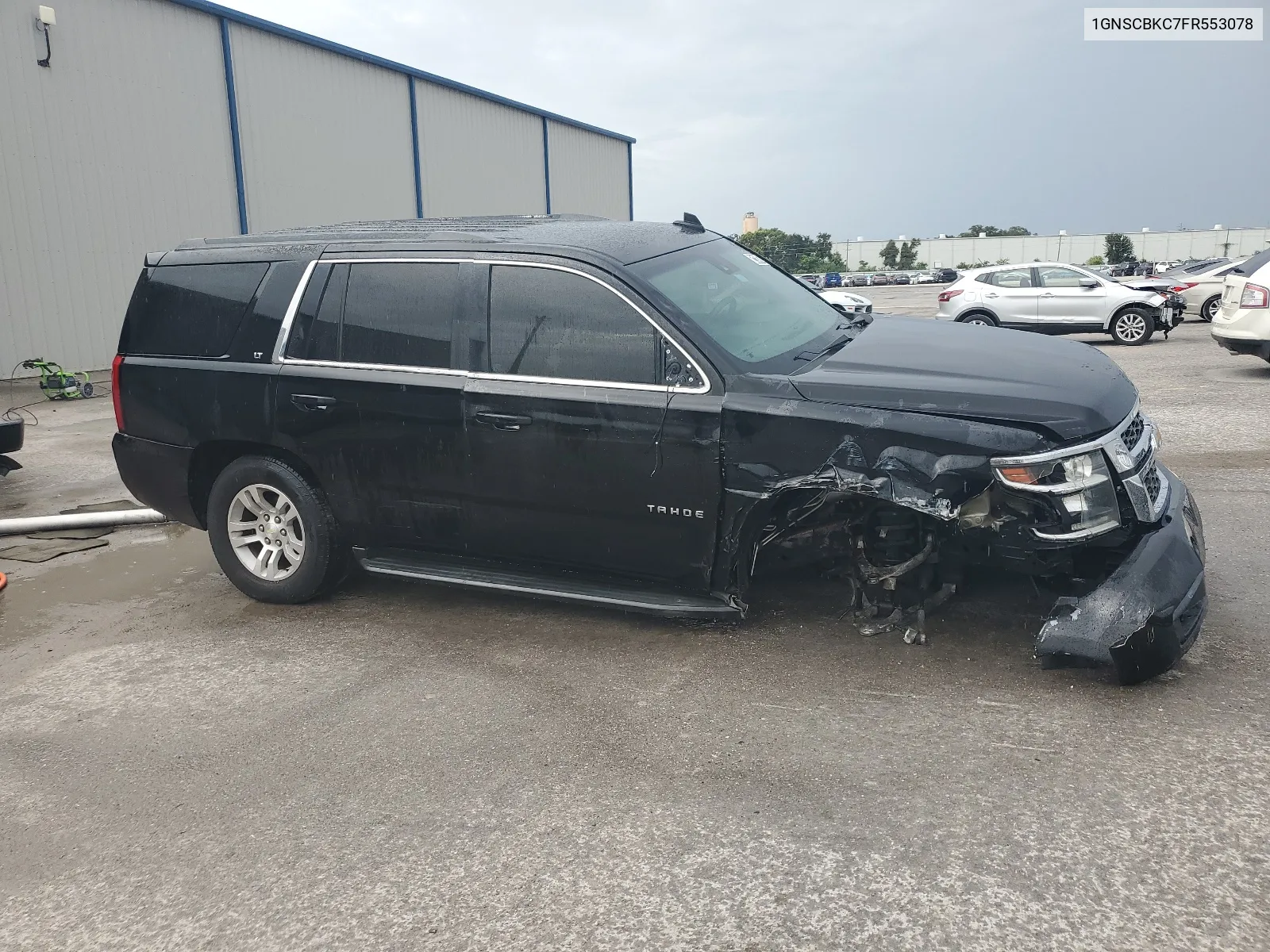 2015 Chevrolet Tahoe C1500 Lt VIN: 1GNSCBKC7FR553078 Lot: 62124074