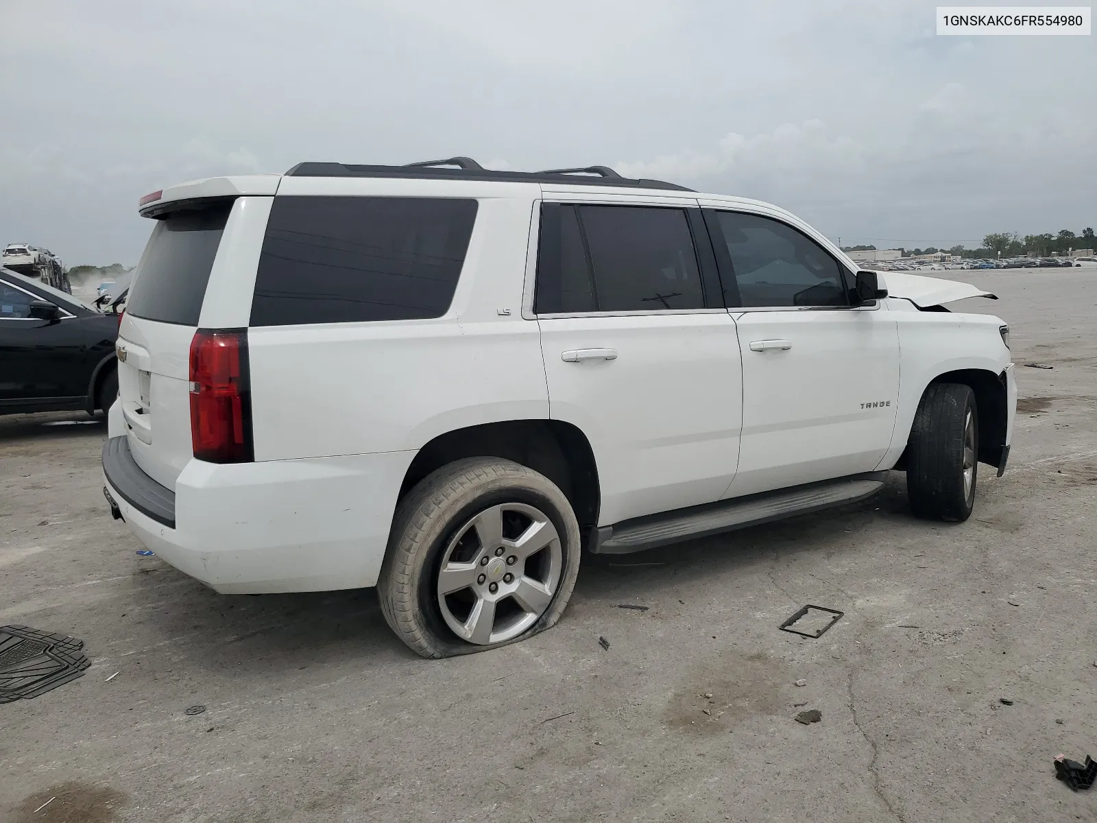 2015 Chevrolet Tahoe K1500 Ls VIN: 1GNSKAKC6FR554980 Lot: 62947634