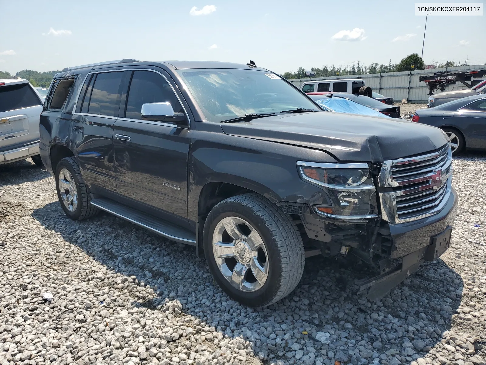 2015 Chevrolet Tahoe K1500 Ltz VIN: 1GNSKCKCXFR204117 Lot: 65678814