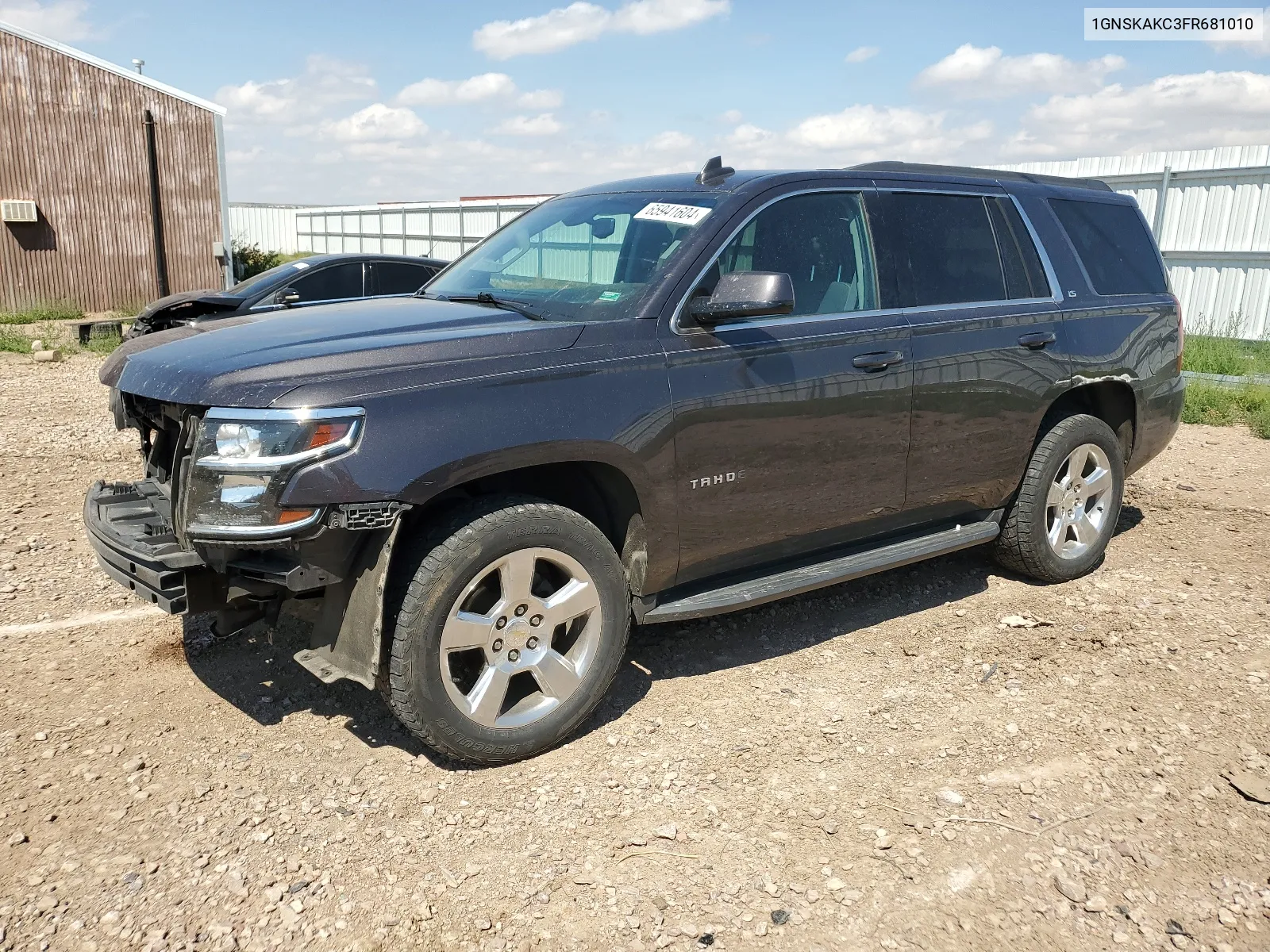 2015 Chevrolet Tahoe K1500 Ls VIN: 1GNSKAKC3FR681010 Lot: 65941604