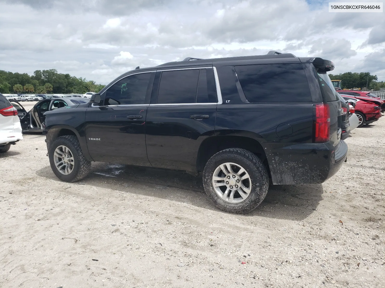 2015 Chevrolet Tahoe C1500 Lt VIN: 1GNSCBKCXFR646046 Lot: 65996674