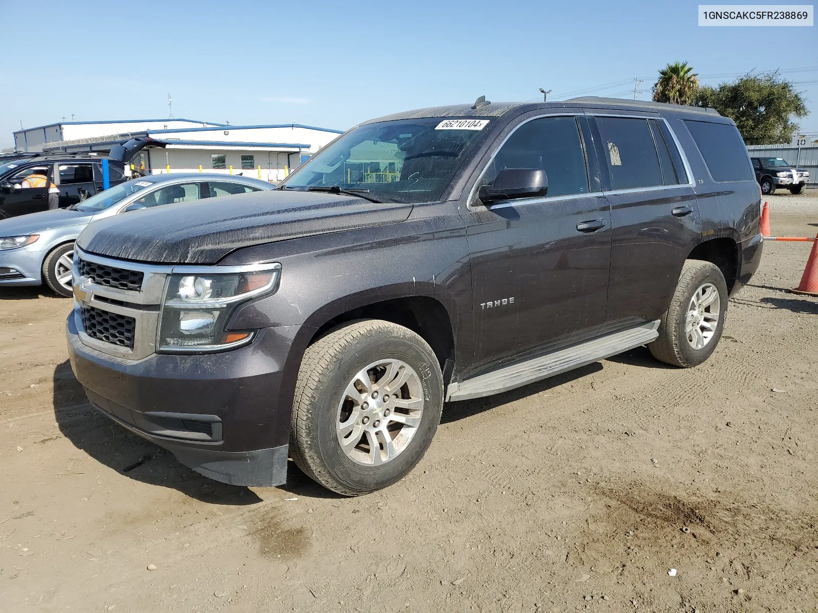 2015 Chevrolet Tahoe C1500 Ls VIN: 1GNSCAKC5FR238869 Lot: 66210104