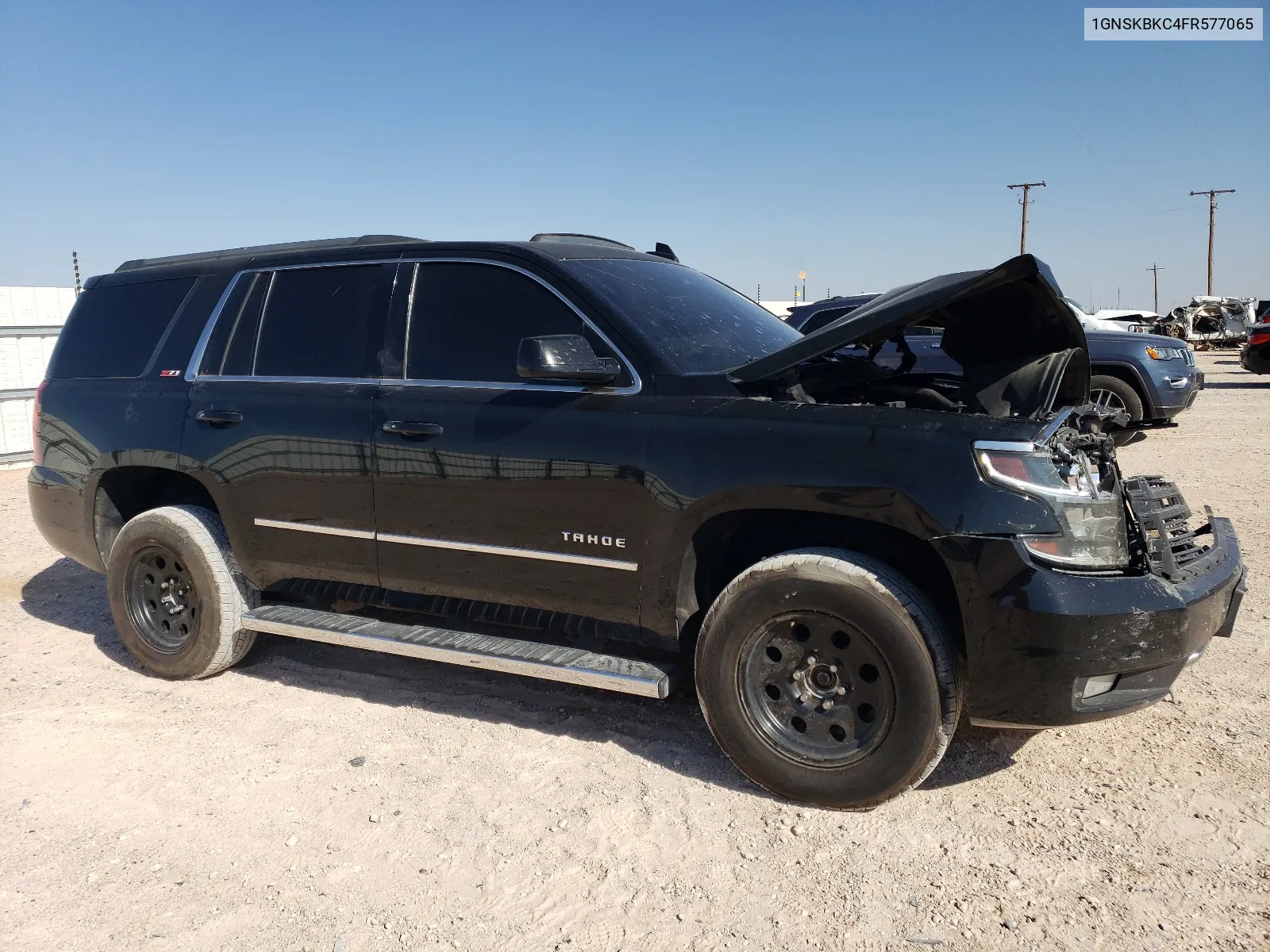 2015 Chevrolet Tahoe K1500 Lt VIN: 1GNSKBKC4FR577065 Lot: 66230004