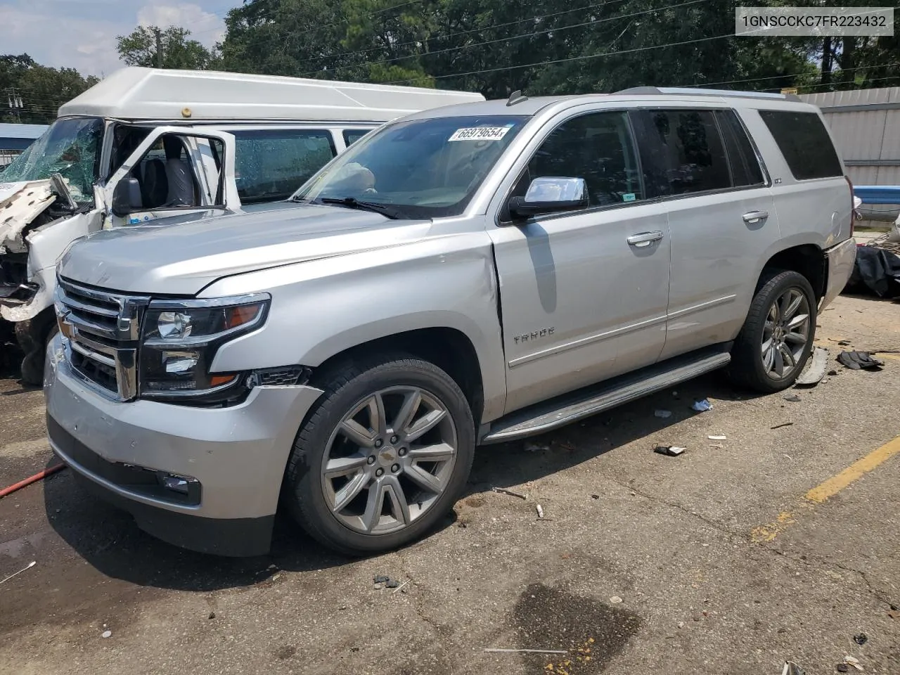 2015 Chevrolet Tahoe C1500 Ltz VIN: 1GNSCCKC7FR223432 Lot: 66979654