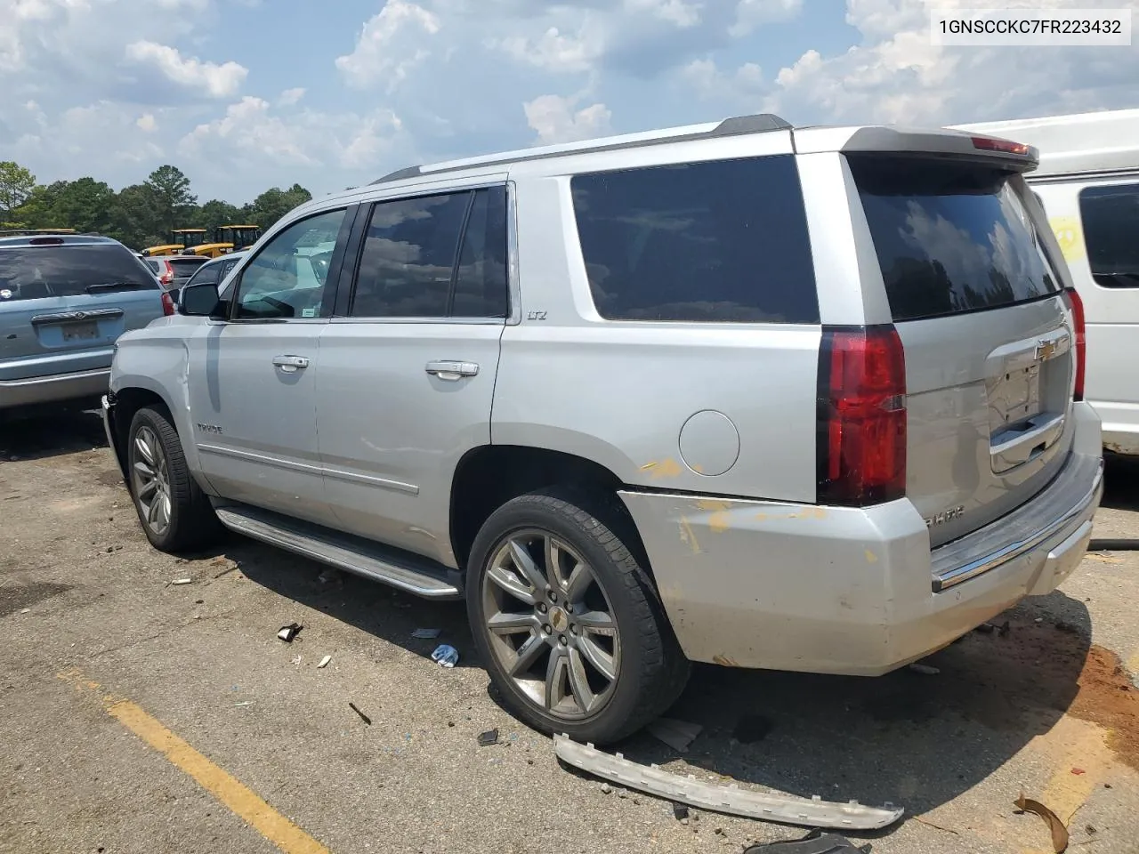 2015 Chevrolet Tahoe C1500 Ltz VIN: 1GNSCCKC7FR223432 Lot: 66979654