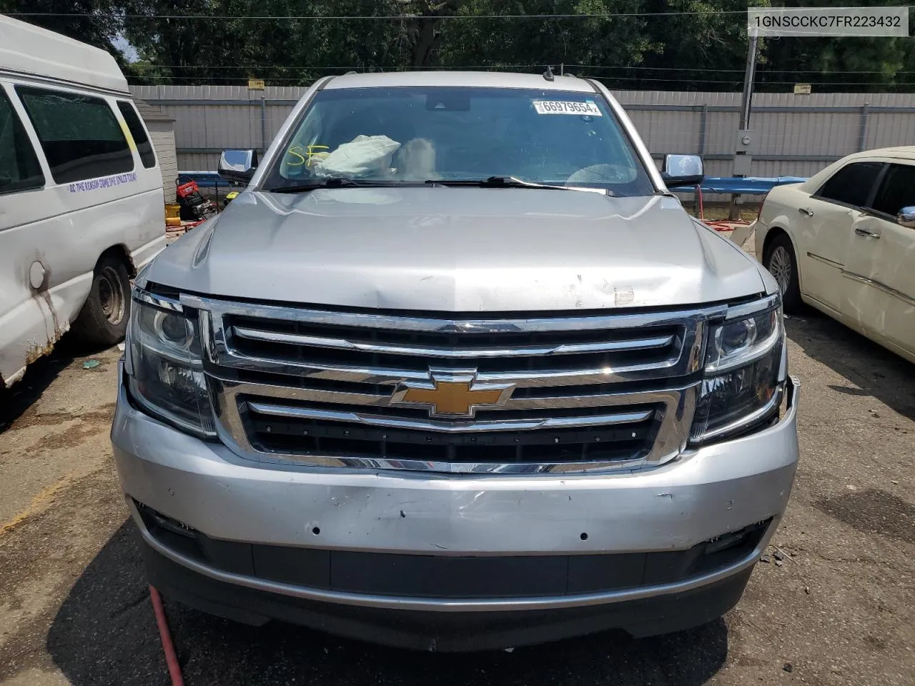 2015 Chevrolet Tahoe C1500 Ltz VIN: 1GNSCCKC7FR223432 Lot: 66979654