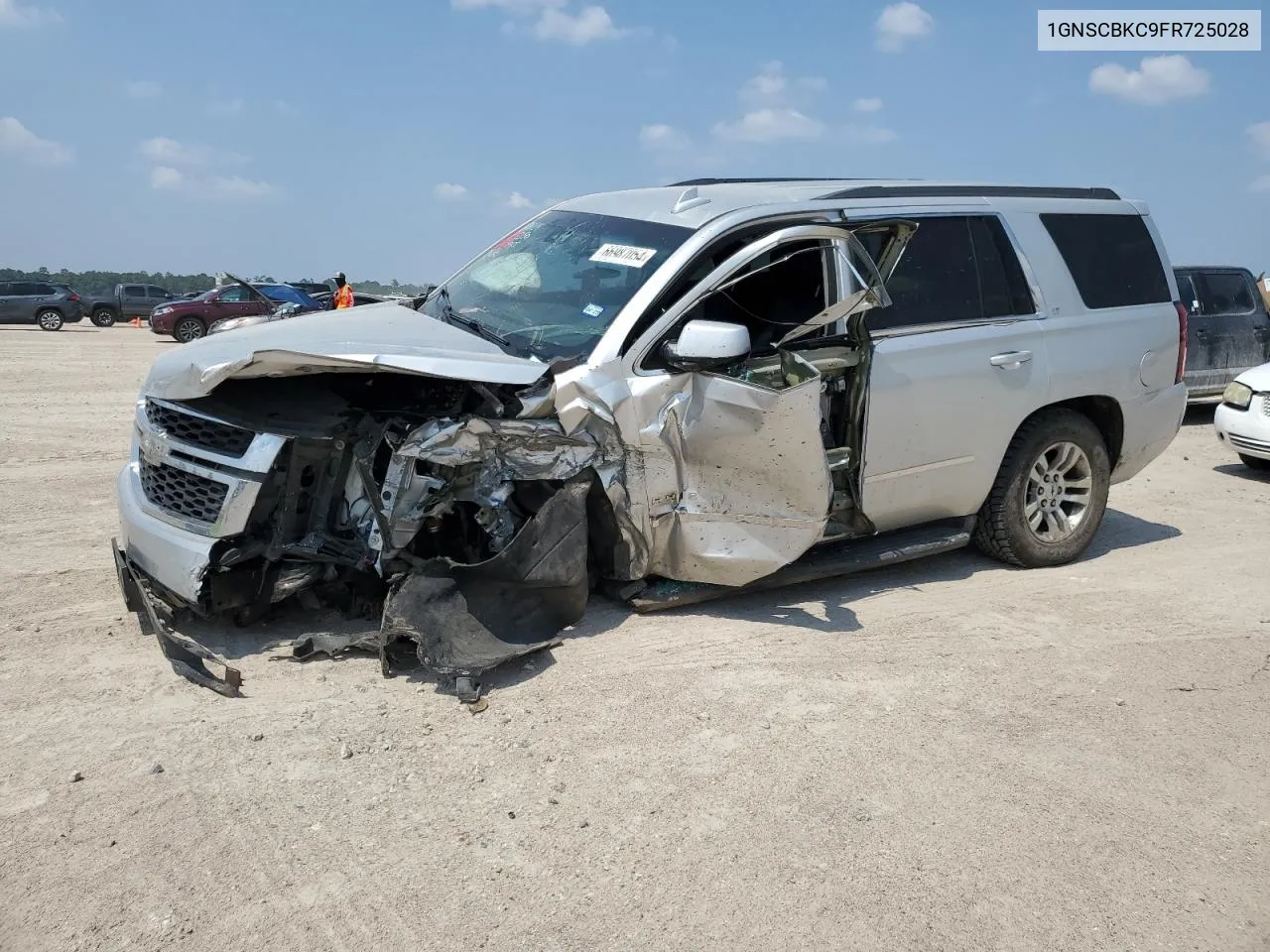 2015 Chevrolet Tahoe C1500 Lt VIN: 1GNSCBKC9FR725028 Lot: 66987054