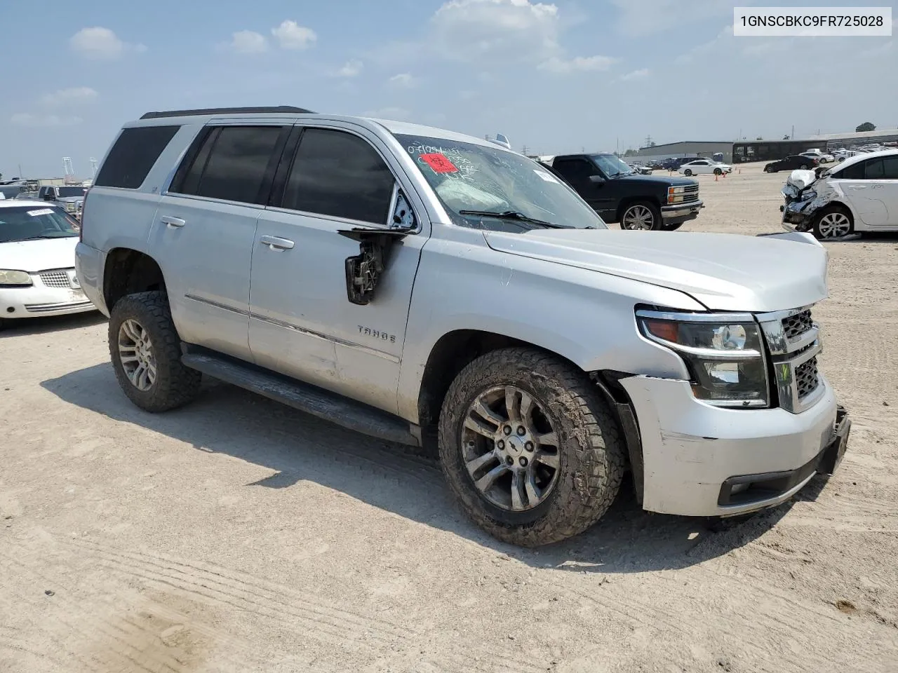 2015 Chevrolet Tahoe C1500 Lt VIN: 1GNSCBKC9FR725028 Lot: 66987054