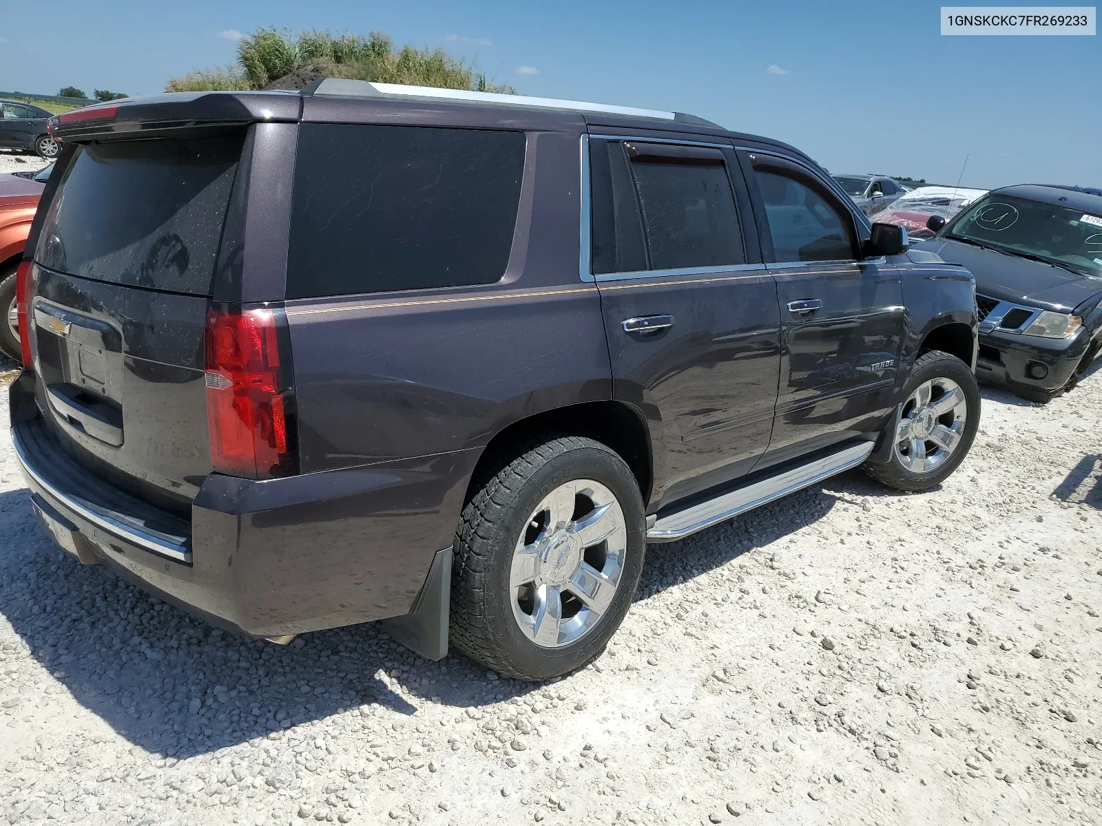 2015 Chevrolet Tahoe K1500 Ltz VIN: 1GNSKCKC7FR269233 Lot: 67132634