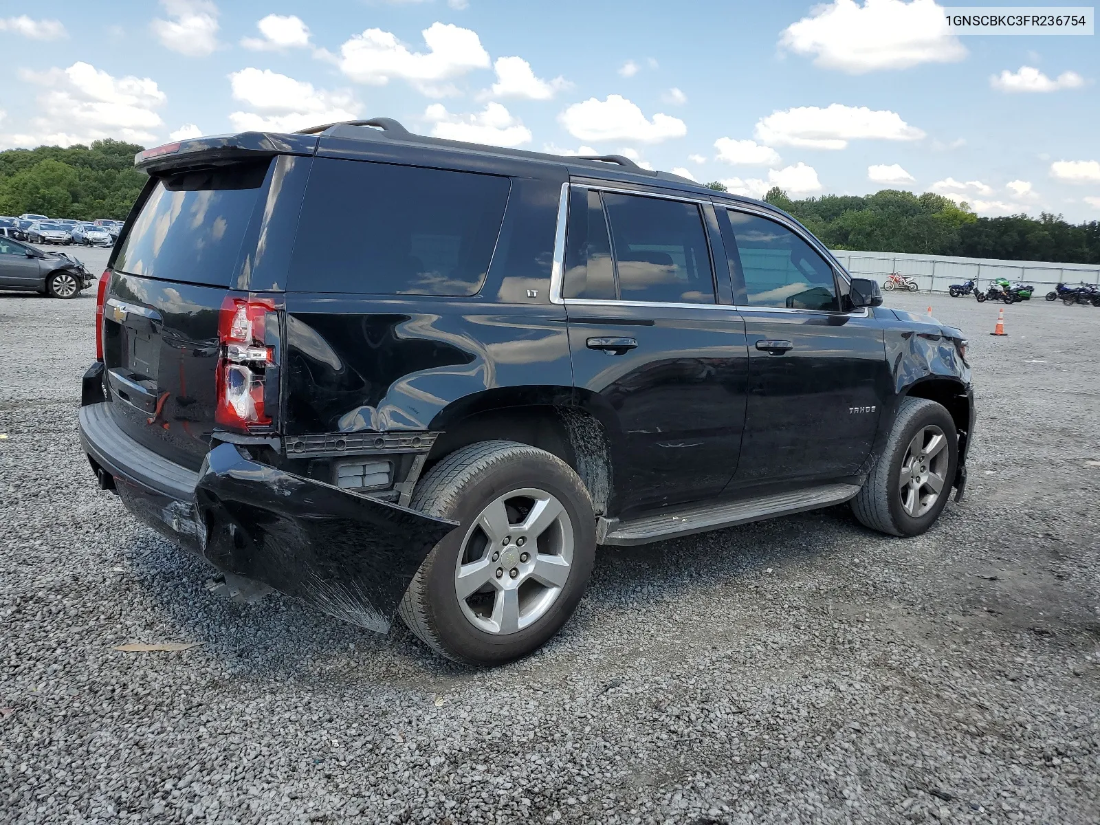 2015 Chevrolet Tahoe C1500 Lt VIN: 1GNSCBKC3FR236754 Lot: 67266874