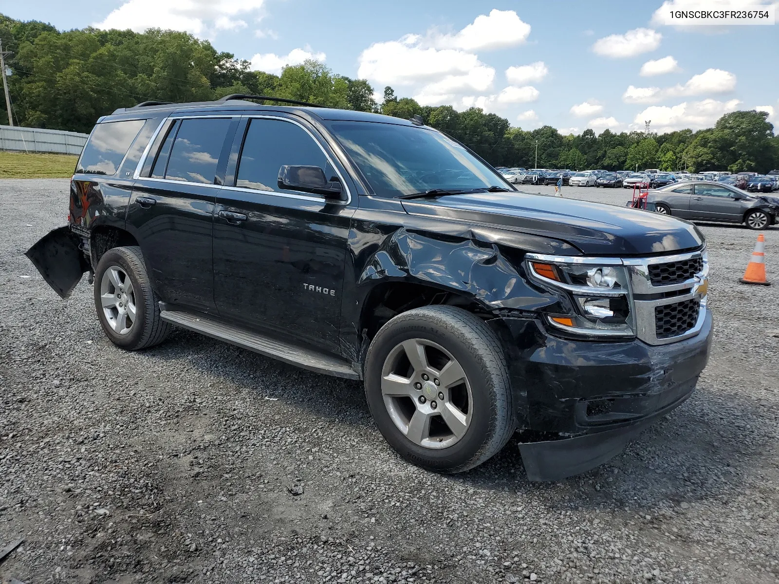 2015 Chevrolet Tahoe C1500 Lt VIN: 1GNSCBKC3FR236754 Lot: 67266874