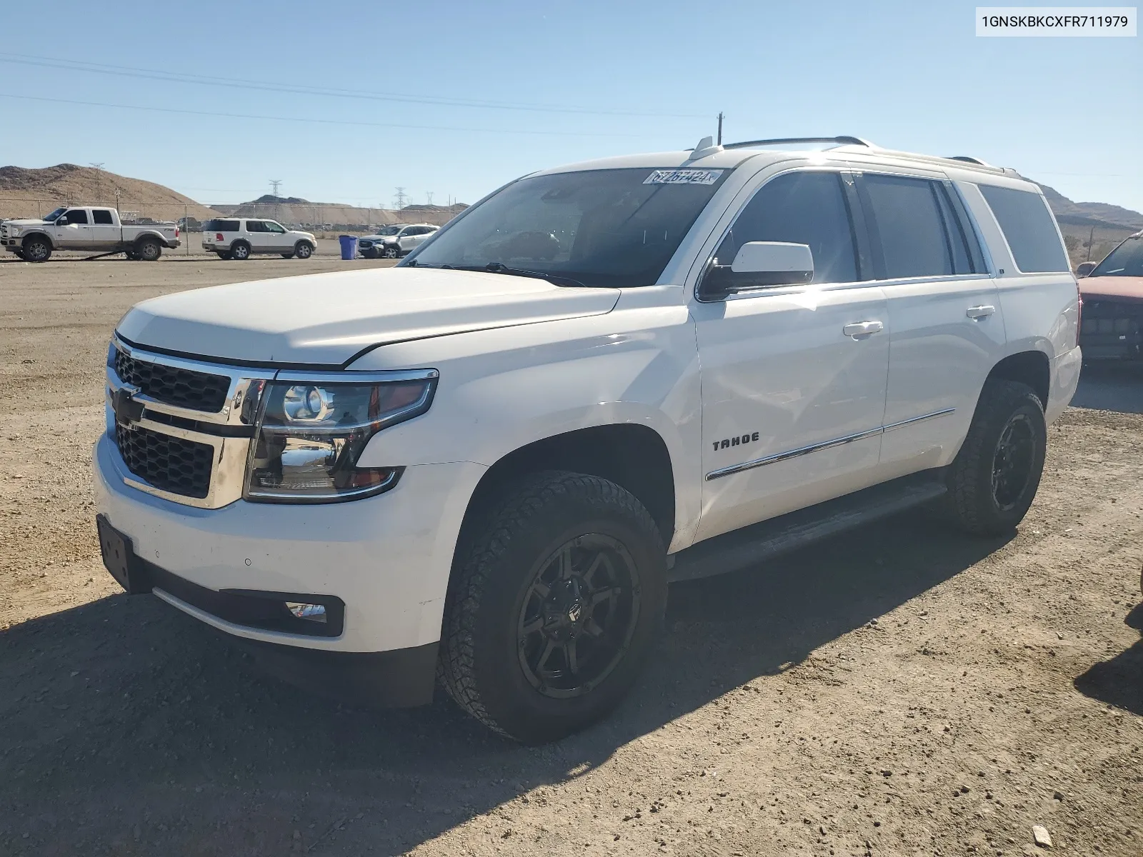 2015 Chevrolet Tahoe K1500 Lt VIN: 1GNSKBKCXFR711979 Lot: 67287424