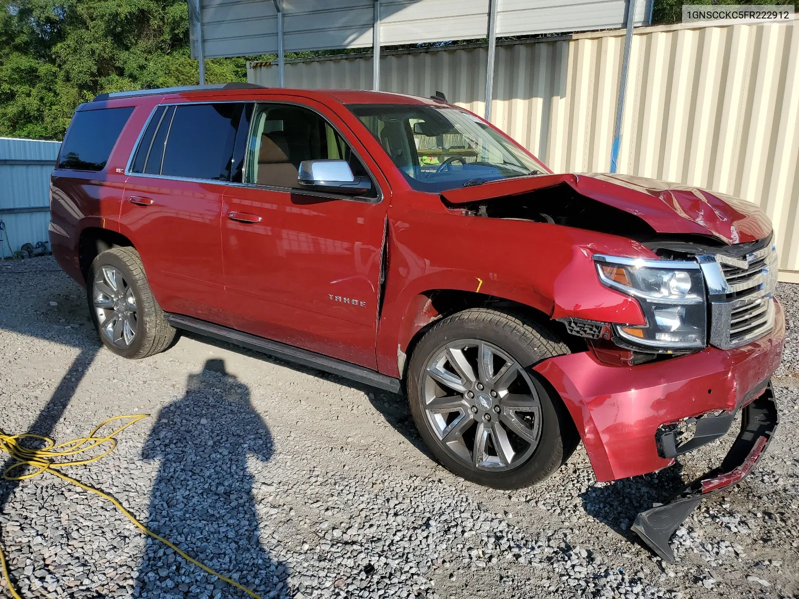 2015 Chevrolet Tahoe C1500 Ltz VIN: 1GNSCCKC5FR222912 Lot: 67712824