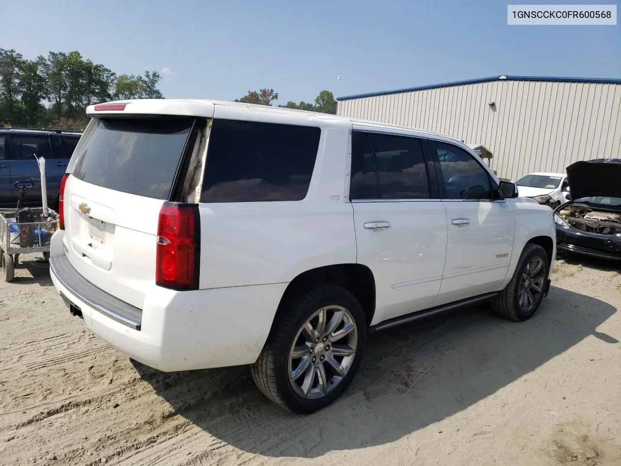 1GNSCCKC0FR600568 2015 Chevrolet Tahoe C1500 Ltz