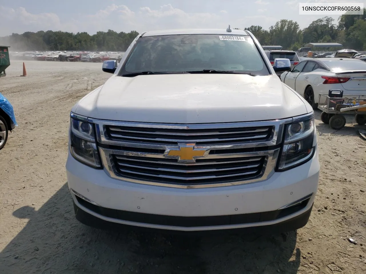 1GNSCCKC0FR600568 2015 Chevrolet Tahoe C1500 Ltz