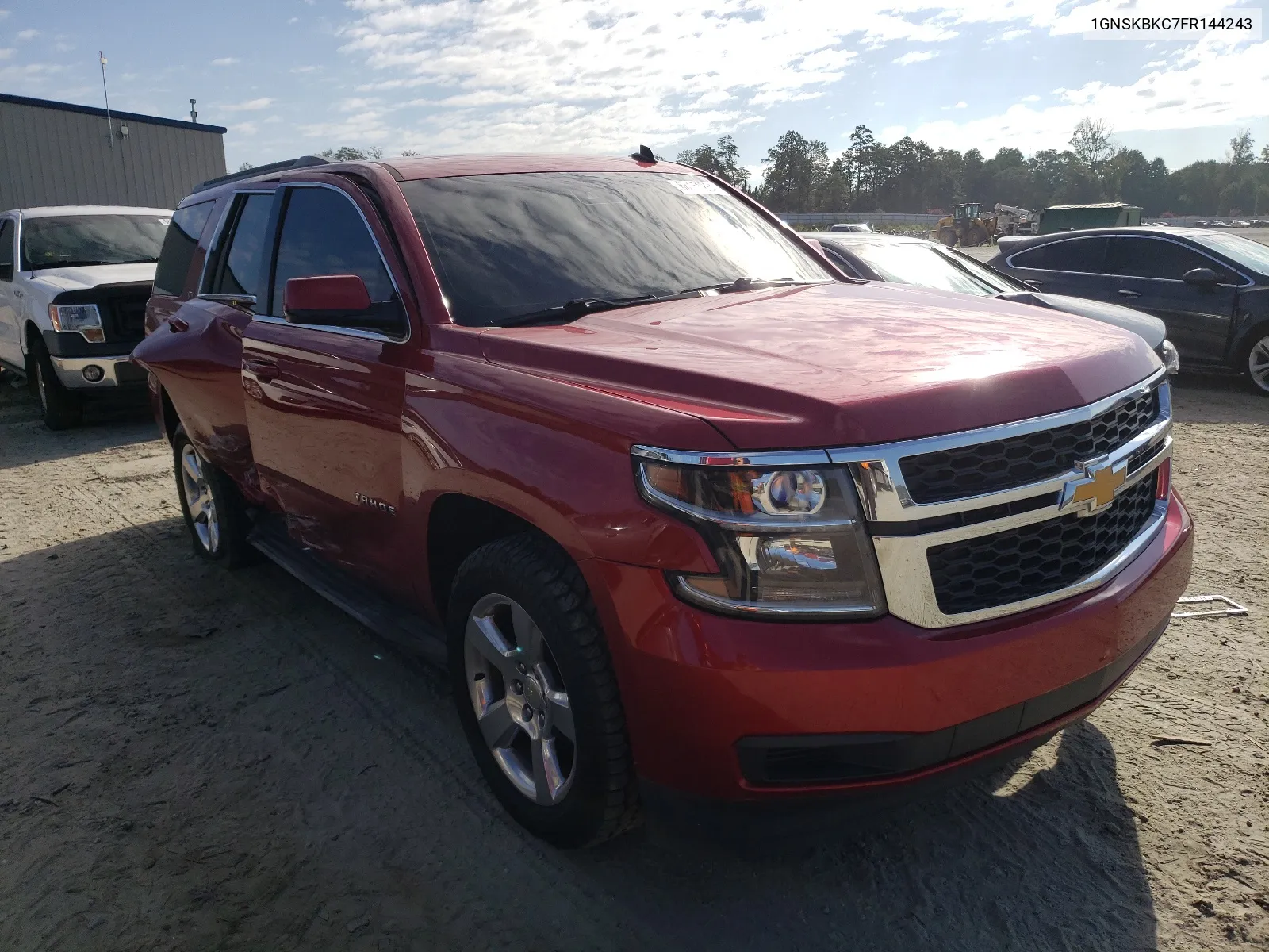 2015 Chevrolet Tahoe K1500 Lt VIN: 1GNSKBKC7FR144243 Lot: 68151264