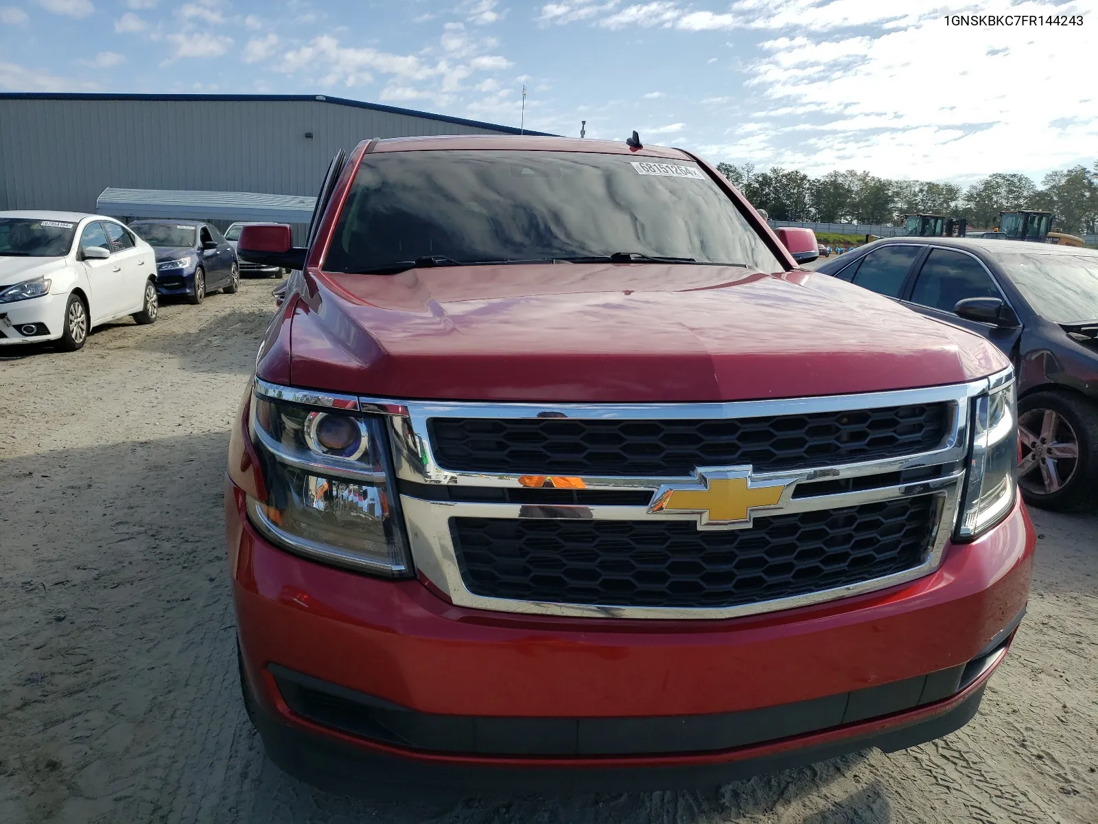 2015 Chevrolet Tahoe K1500 Lt VIN: 1GNSKBKC7FR144243 Lot: 68151264