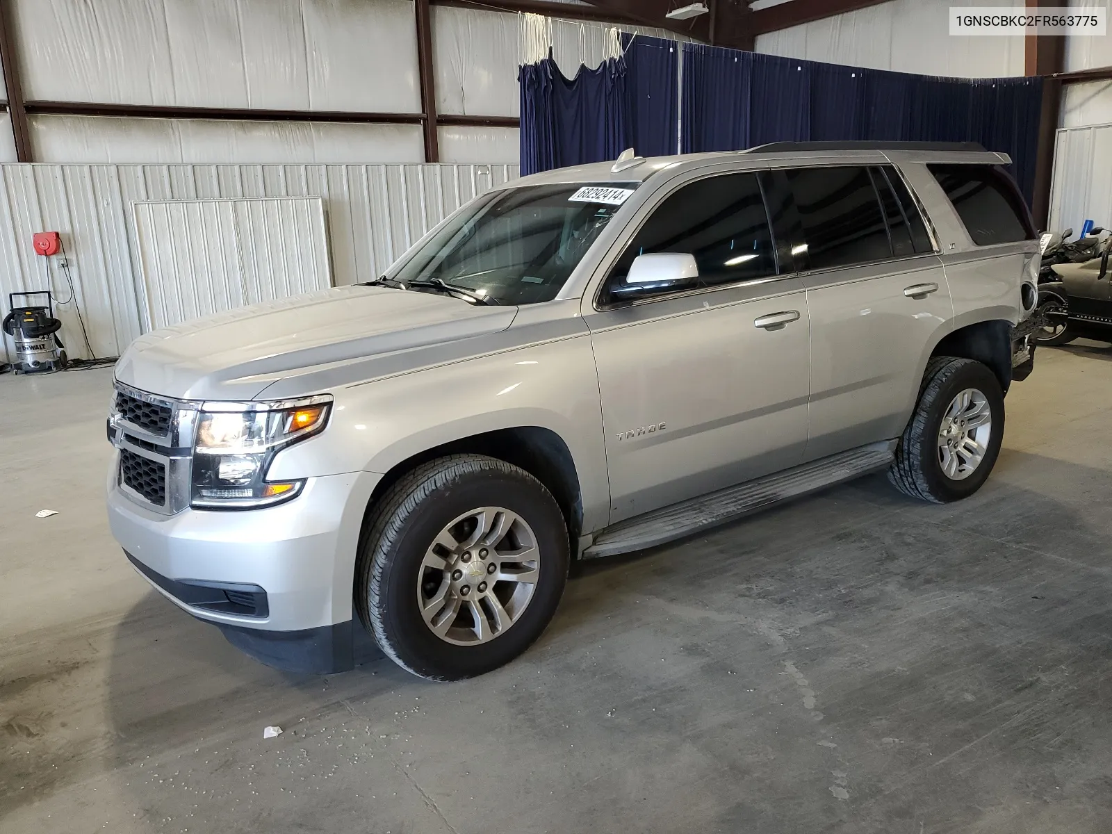 2015 Chevrolet Tahoe C1500 Lt VIN: 1GNSCBKC2FR563775 Lot: 68292414