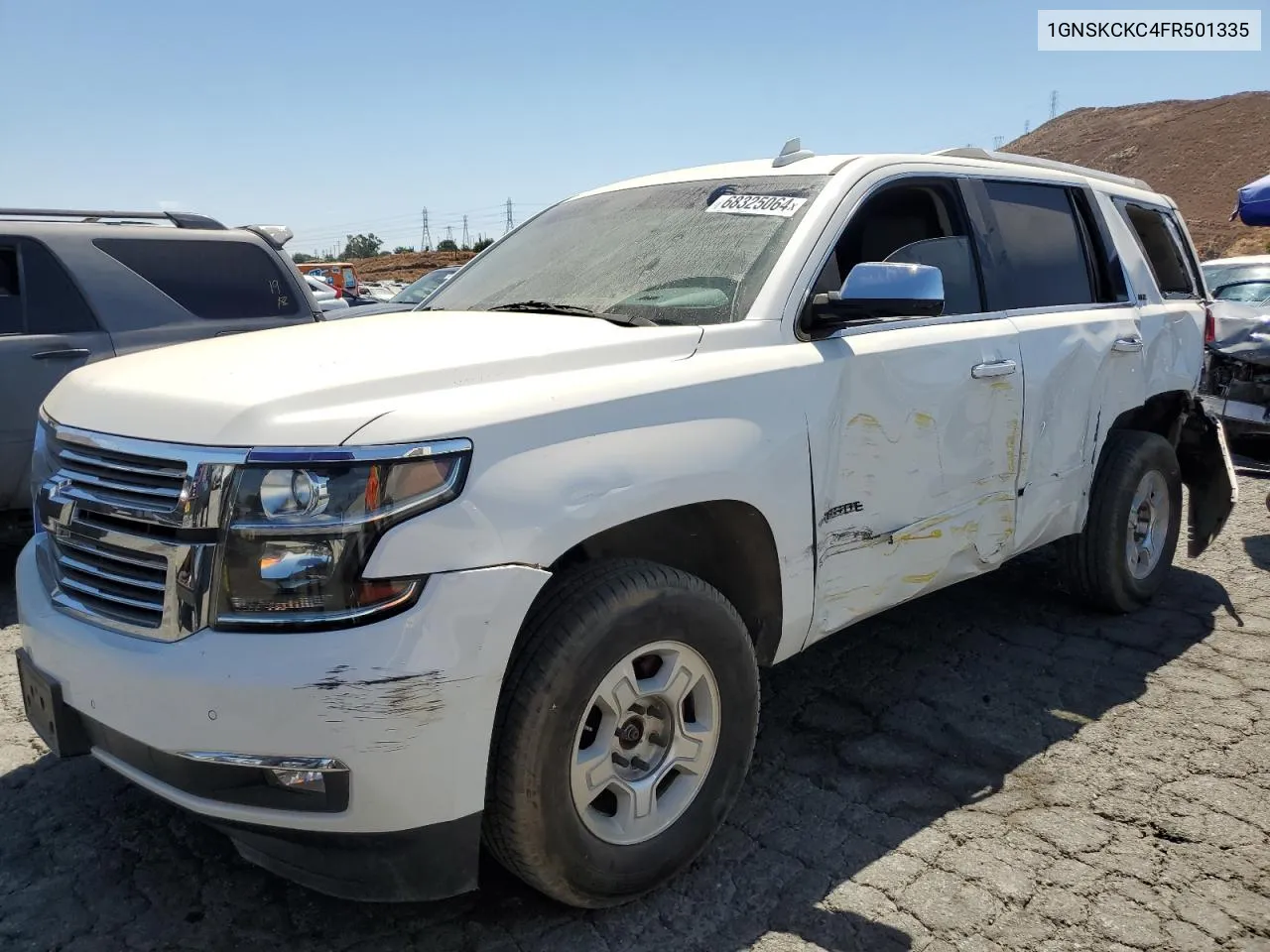 2015 Chevrolet Tahoe K1500 Ltz VIN: 1GNSKCKC4FR501335 Lot: 68325064