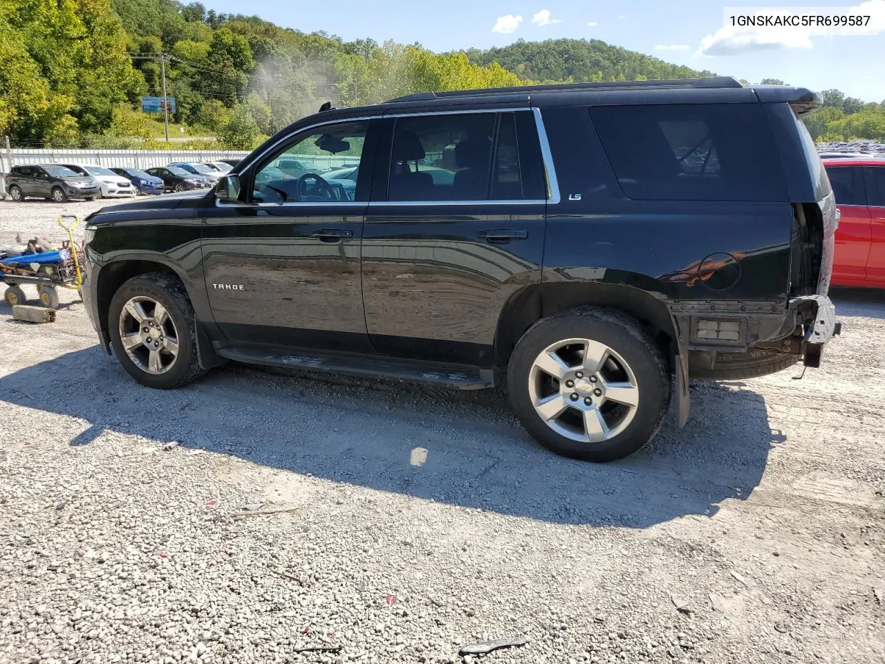 2015 Chevrolet Tahoe K1500 Ls VIN: 1GNSKAKC5FR699587 Lot: 68717354