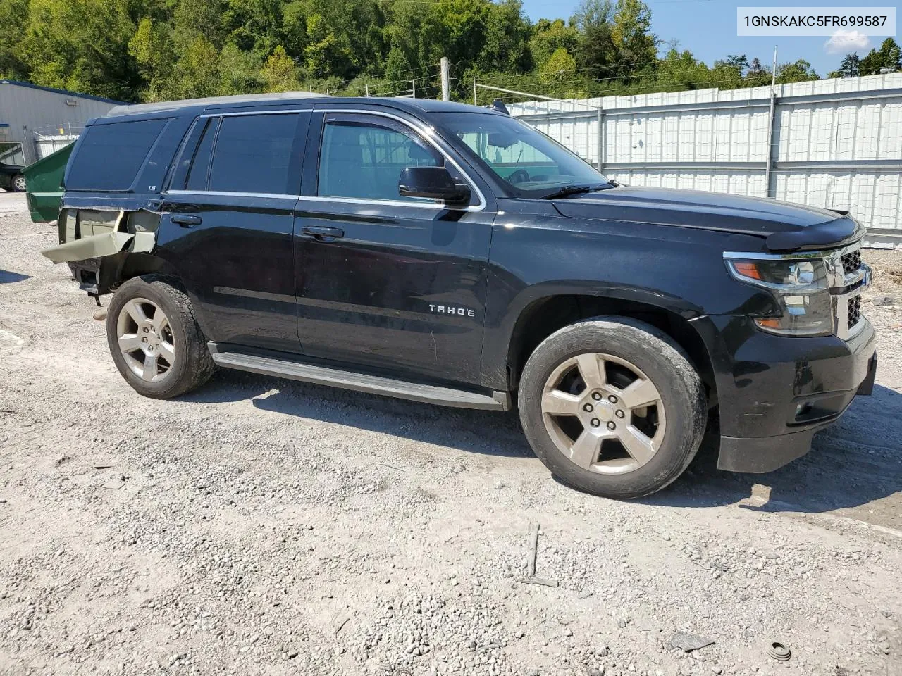 2015 Chevrolet Tahoe K1500 Ls VIN: 1GNSKAKC5FR699587 Lot: 68717354