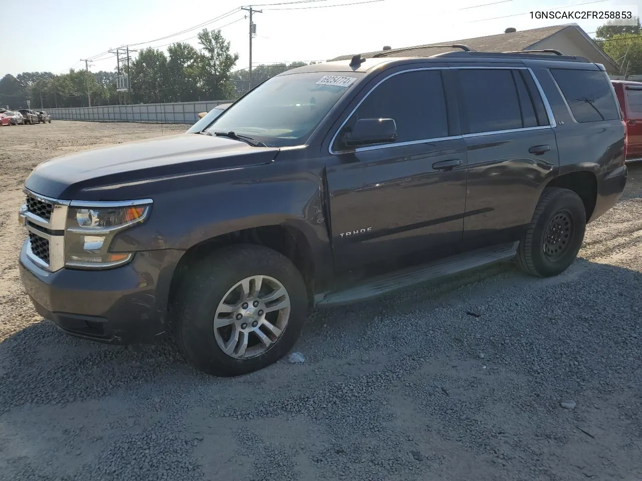 2015 Chevrolet Tahoe C1500 Ls VIN: 1GNSCAKC2FR258853 Lot: 69254774