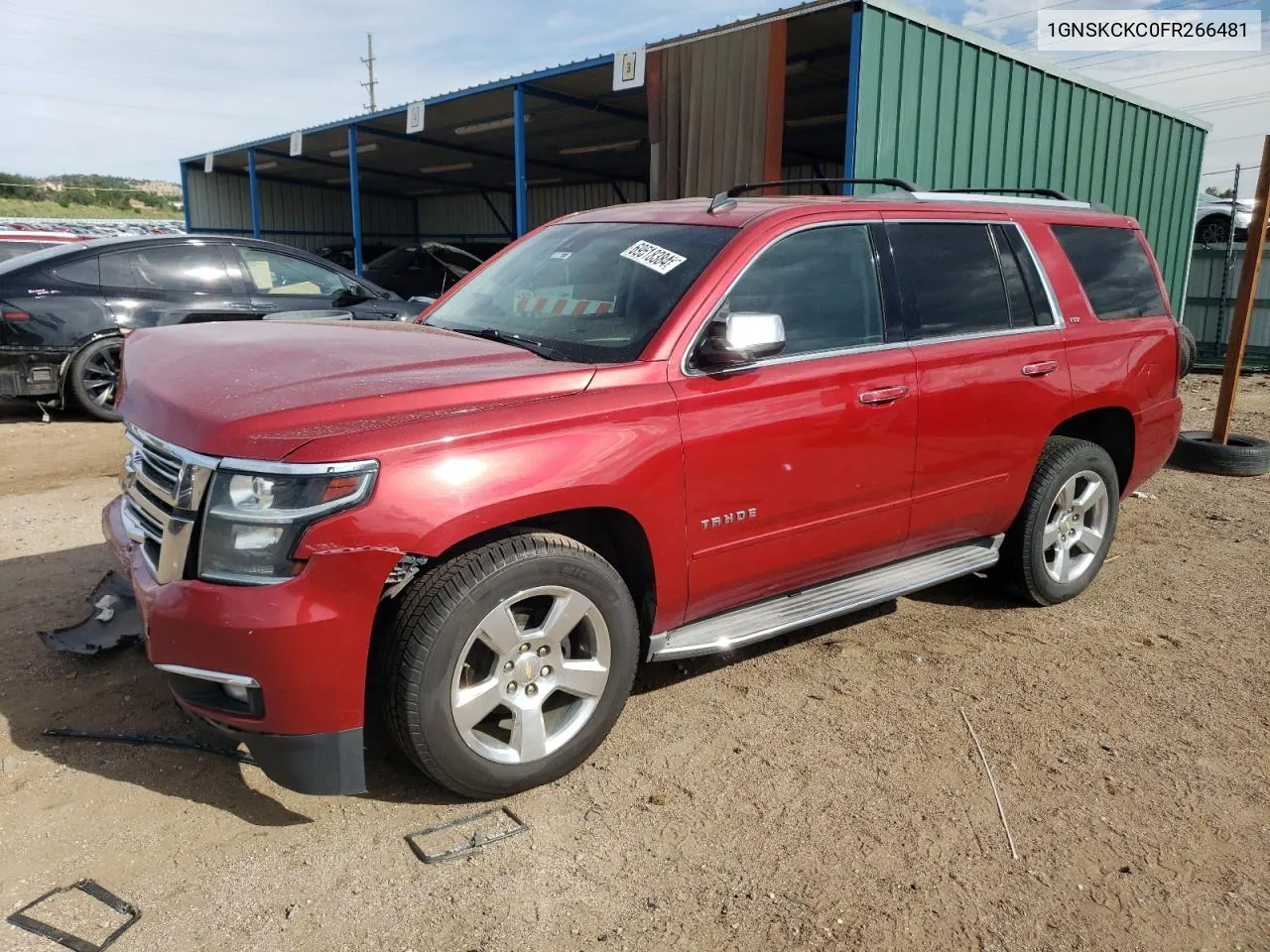 2015 Chevrolet Tahoe K1500 Ltz VIN: 1GNSKCKC0FR266481 Lot: 69518384