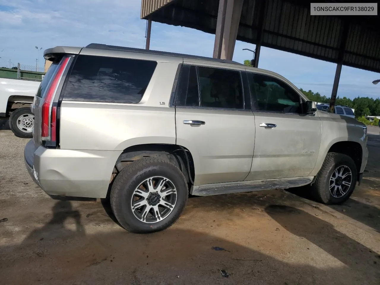 2015 Chevrolet Tahoe C1500 Ls VIN: 1GNSCAKC9FR138029 Lot: 70246914