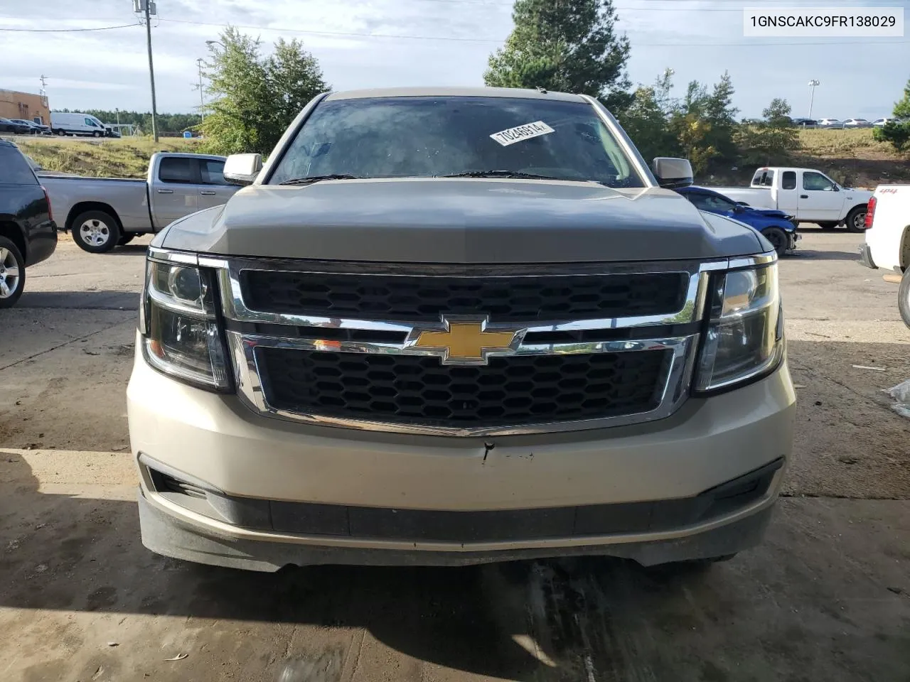 1GNSCAKC9FR138029 2015 Chevrolet Tahoe C1500 Ls