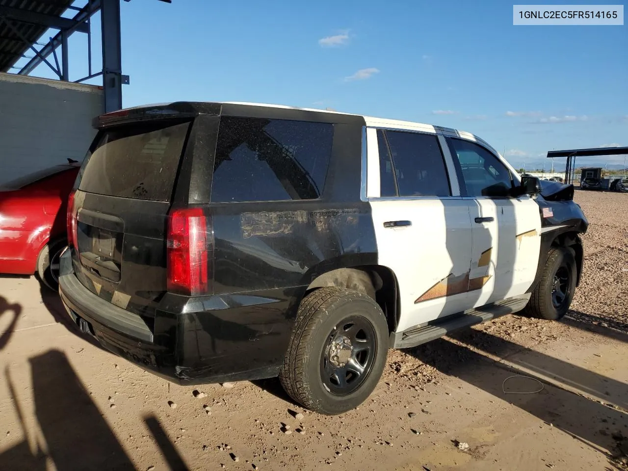 2015 Chevrolet Tahoe Police VIN: 1GNLC2EC5FR514165 Lot: 70970404