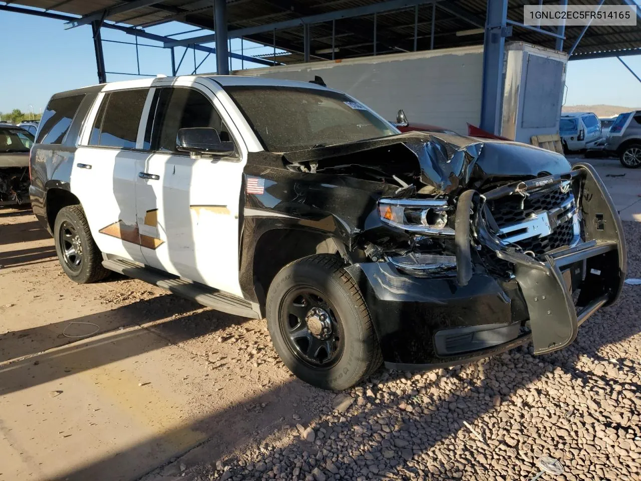 2015 Chevrolet Tahoe Police VIN: 1GNLC2EC5FR514165 Lot: 70970404