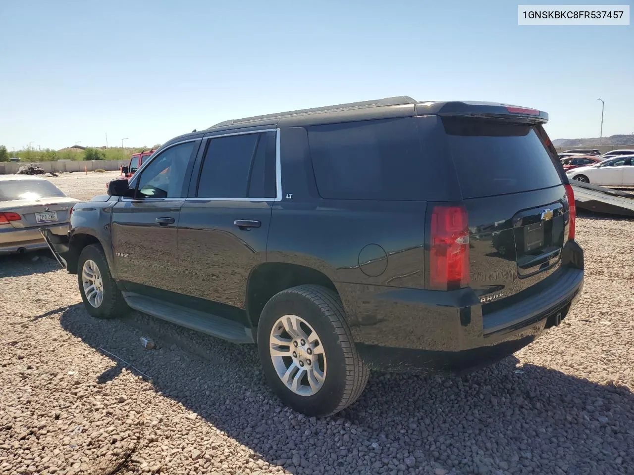 2015 Chevrolet Tahoe K1500 Lt VIN: 1GNSKBKC8FR537457 Lot: 71497354